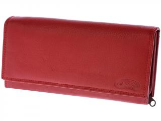 Dámská kožená peněženka Nivasaža N7-DMD-R červená