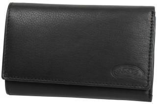 Dámská kožená peněženka Nivasaža N72-DMD-B černá