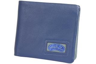 Kožená peněženka Nivasaža N219-NAB-BLG modrá