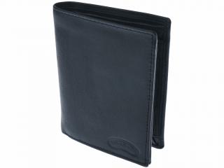 Pánská kožená peněženka Nivasaža N1-DMD-B černá