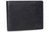 Pánská kožená peněženka Nivasaža N212-MTH-B černá
