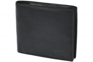 Pánská kožená peněženka Nivasaža N217-MTH-B černá