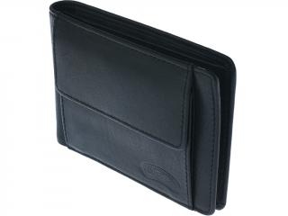 Pánská kožená peněženka Nivasaža N51-DMD-B černá