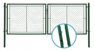 Brána dvoukřídlá ATYP – výška 100x340 cm – jeden ks