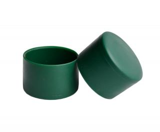 Čepička PVC 48 mm - zelená