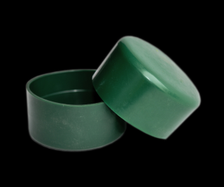 Čepička PVC 60 mm - zelená
