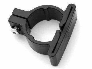 Příchytka plotového panelu Light na sloupek 48mm - černá, pvc