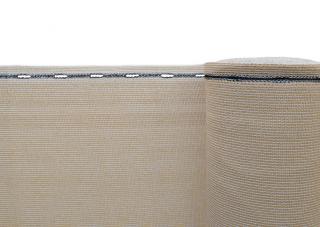 Stínící tkanina, zastínění 90%, výška 125 cm, písková