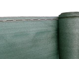 Stínící tkanina, zastínění 90%, výška 125 cm, zelená