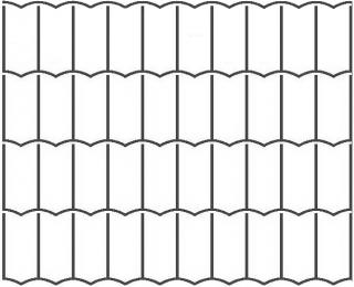 Svařované pletivo Antracit – 2,5 mm, 120 cm