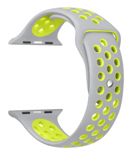 Apple Watch 42 mm vyměnitelný řemínek - sportovní šedý Smartings