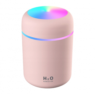 Smartings Mini RGB zvlhčovač vzduchu AH02 - růžová