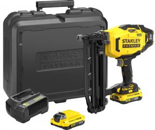 SFMCN616D2K-QW 18 V STANLEY FATMAX V20 AKU HŘEBÍKOVAČKA 16G