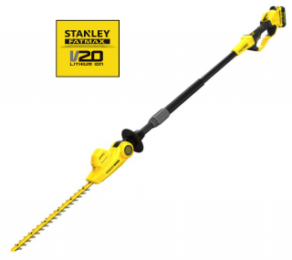 SFMCPH845M1-QW 18 V STANLEY FATMAX V20 AKU NŮŽKY NA ŽIVÝ PLOT 45 CM NA TYČI