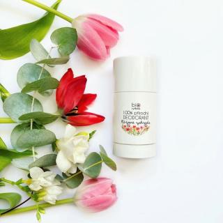 Biorythme přírodní deodorant Růžová zahrada Výhodné mega balení 80 g