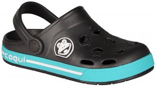 COQUI FROGGY antracit/turquoise Velikost: 26/27