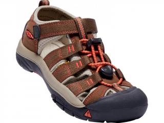 KEEN Newport H2 DARK EARTH/SPICY ORANGE Velikost: 27/28