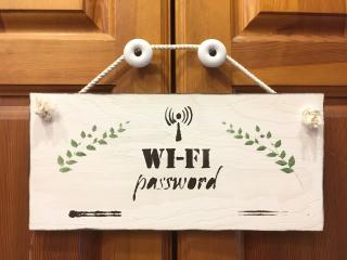Cedulka "WI-FI password"