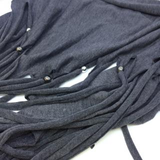 šátek, šedý velikosti: malá