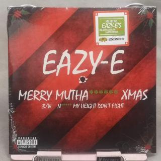 Eazy-E – Merry Mutha****** Xmas B/w N***** My Height Don't Fight 7  PD