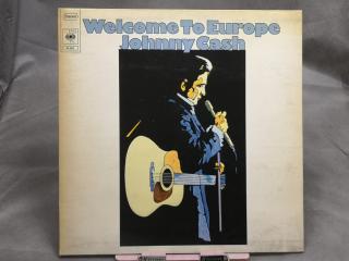 Johnny Cash ‎– Welcome To Europe LP