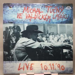 Michal Tučný – Michal Tučný Ve Valdickém Lapáku Live 10.11. '90 LP