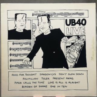 UB40 – Live LP