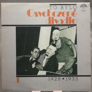 V + W ‎– To Bylo Osvobozené Divadlo 1 (1928 - 1933) 2LP