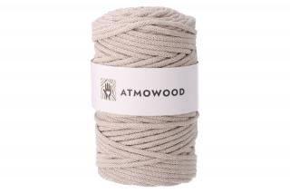 Atmowood příze 5 mm - lněná béžová