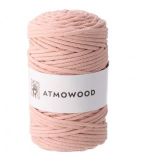 Atmowood příze 5 mm - lososová
