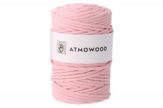 Atmowood příze 5 mm - pudrově růžová