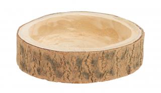 Dekorační tác s kůrou Ø21 cm