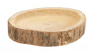 Dekorační tác s kůrou Ø29 cm
