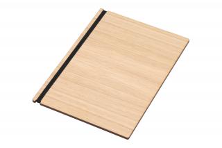 Dřevěná deska na menu A4 - dub