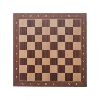 Dřevěná šachová deska 48 x 48 cm