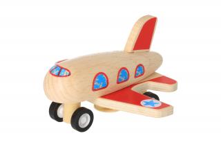 Dřevěné natahovací letadlo