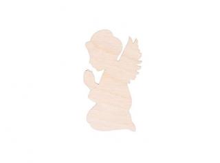 Dřevěný anděl IX 8 x 4,5 cm