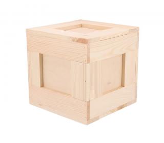 Dřevěný box 20 x 20 cm