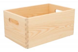 Dřevěný box 30 x 20 x 14 cm