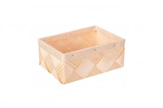 Dřevěný box z dýhy