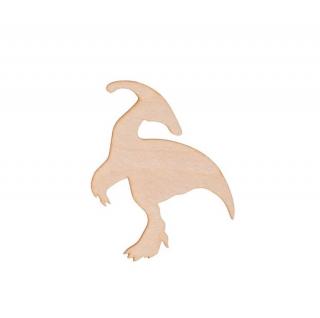 Dřevěný dinosaurus VIII 9,5 x 8 cm