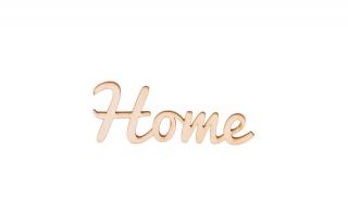 Dřevěný nápis - Home