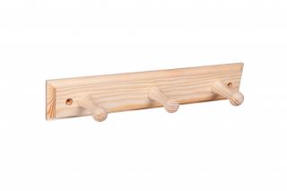 Nástěnný věšák dřevěný 30cm