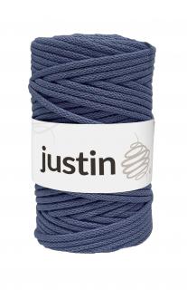 Bavlněné šňůry JUSTIN 5 mm jeans