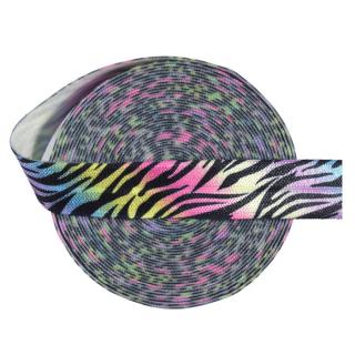 Lemovací pruženka 15 mm různé barvy Barva: Barevná zebra