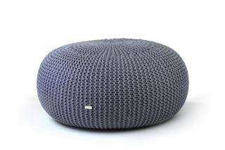 Puf Justin Design na přání Pletený puf: extra velký