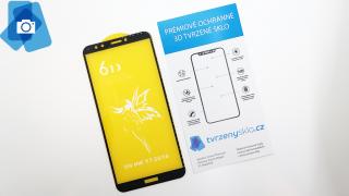 3D Tvrzené sklo pro Huawei Y7 (2018) - PREMIUM - Černé
