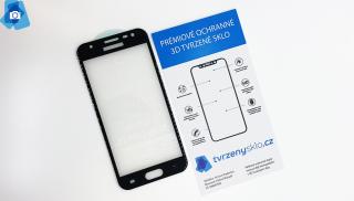 3D Tvrzené sklo pro Samsung Galaxy J3 (2017) - PREMIUM - Černé