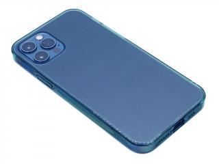 Baseus Frosted Glass ochranný kryt pro iPhone 12 Pro Max - Modrý