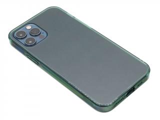 Baseus Frosted Glass ochranný kryt pro iPhone 12 Pro Max - Zelený